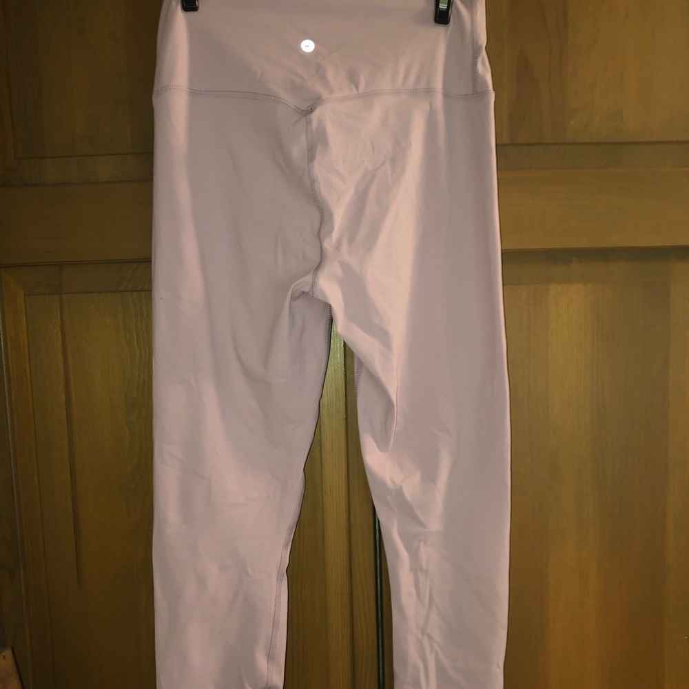 Blush pink 90 Degree By Reflex athletic leggings